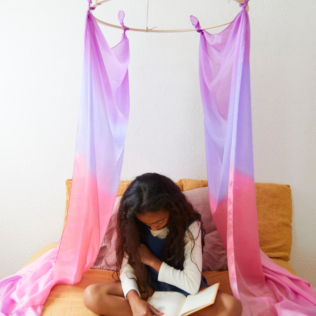 Daily Care Giant Playsilk for Open-Ended, Imaginative Play for daily home and personal routines with baby care and kids products