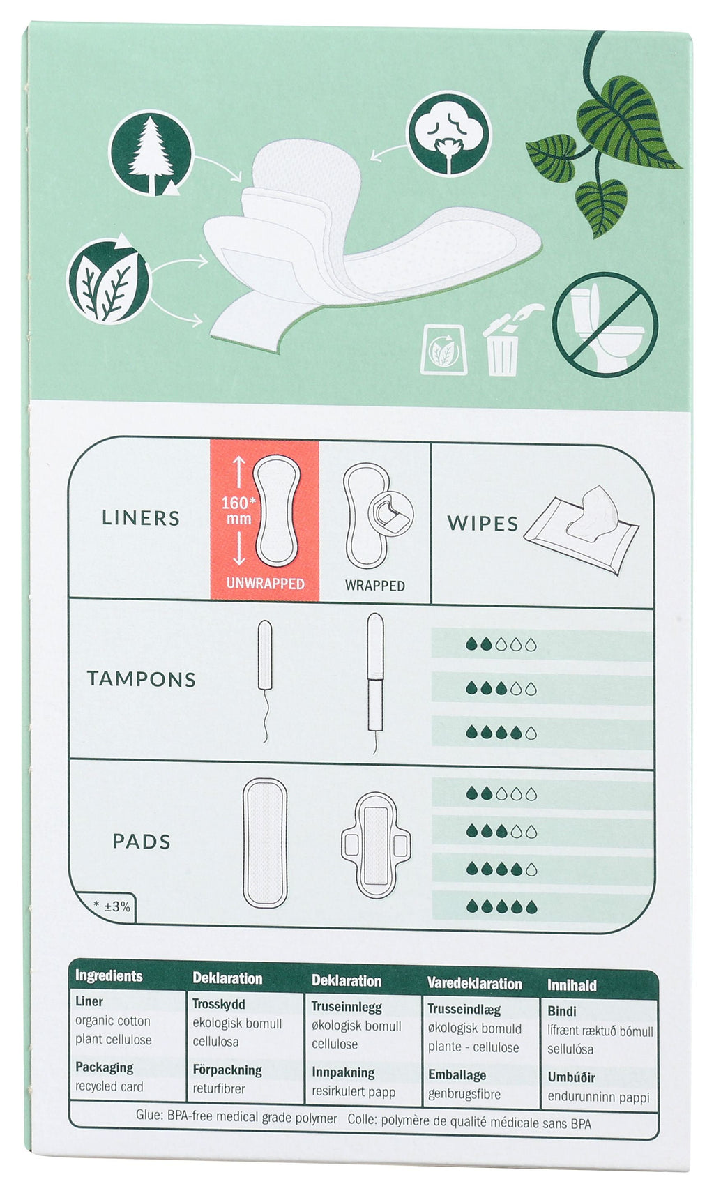 Everyday Home Curved Panty Liners for daily home and personal routines with bath body and hygiene