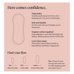 Home Essentials included-To-Move Bladder Control Liners Ultra Thin Organic Cotton for daily home and personal routines with general everyday essentials
