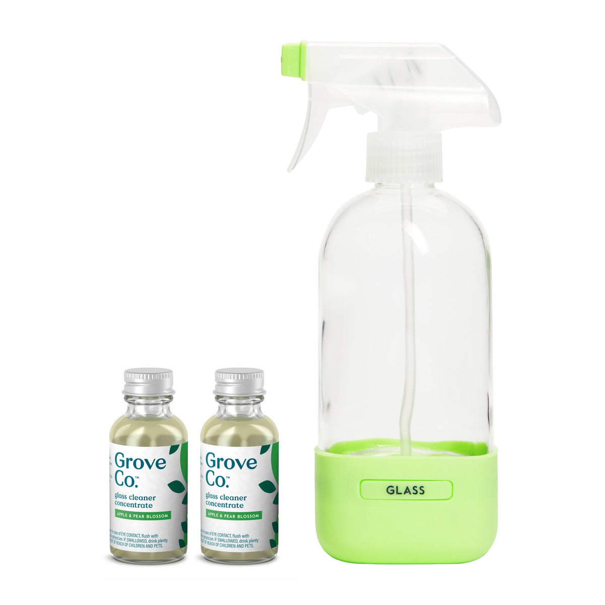 Daily Care Glass Cleaner Starter Set for daily home and personal routines with cleaning laundry and paper products