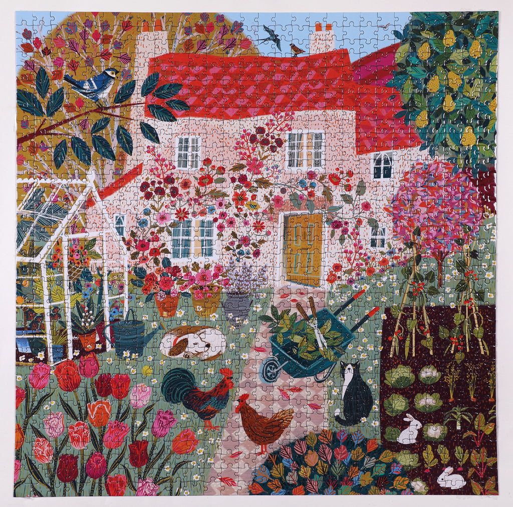 Practical Living English Cottage 1000 Piece Puzzle for daily home and personal routines with general everyday essentials