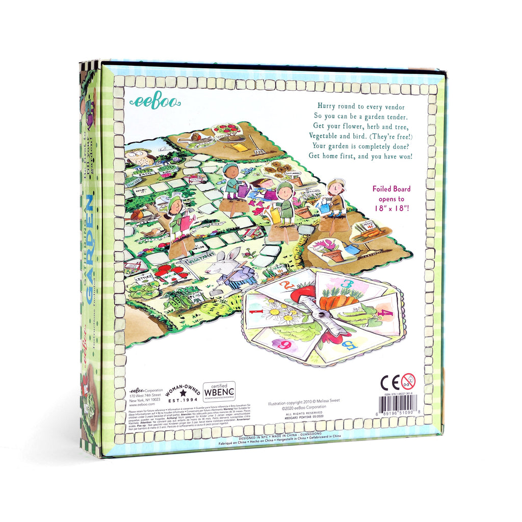 Everyday Home Gathering a Garden Board Game, Ages 5+ for daily home and personal routines with garden plant and outdoor supplies