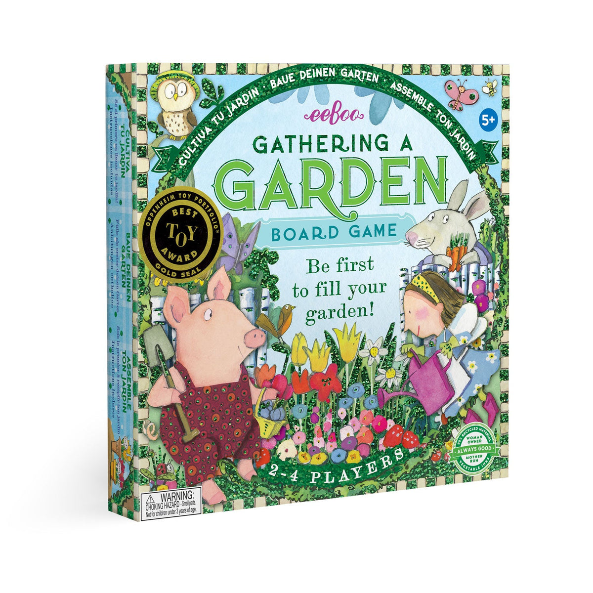 Gathering a Garden Board Game, Ages 5+