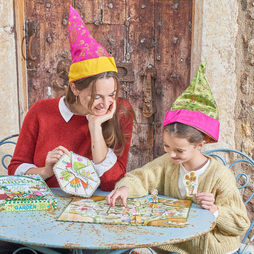 Everyday Home Gathering a Garden Board Game, Ages 5+ for daily home and personal routines with garden plant and outdoor supplies