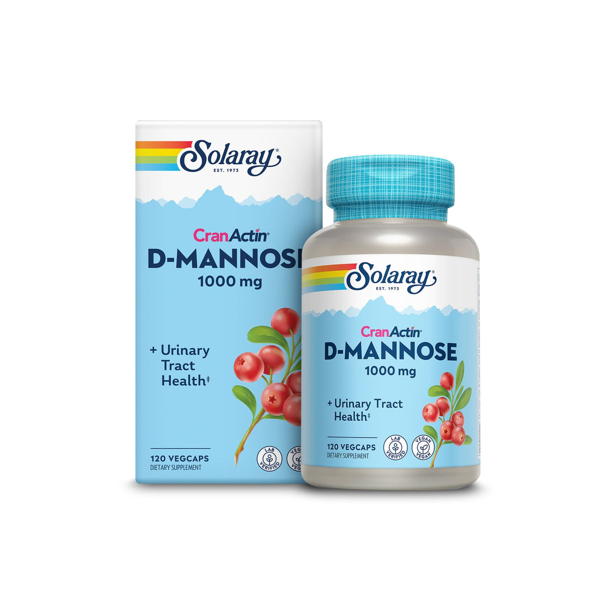 Daily Care CranActin D-Mannose, 1000 mg for daily home and personal routines with general everyday essentials