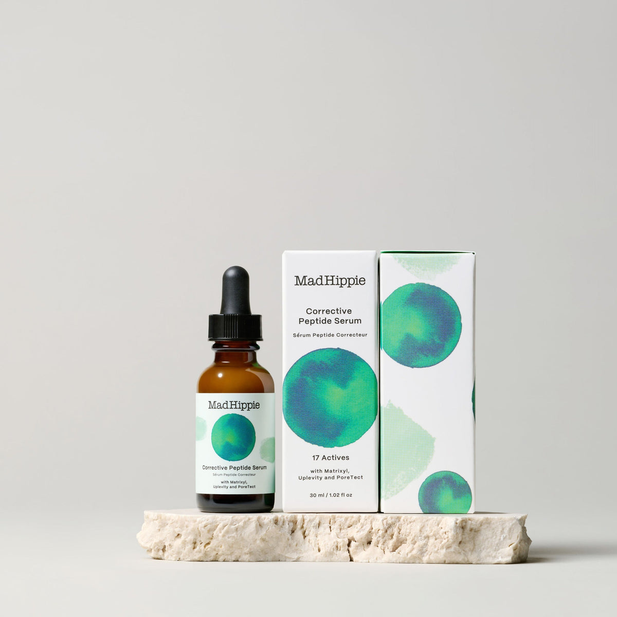 Everyday Home Corrective Peptide Serum for daily home and personal routines with facial skin and sun care