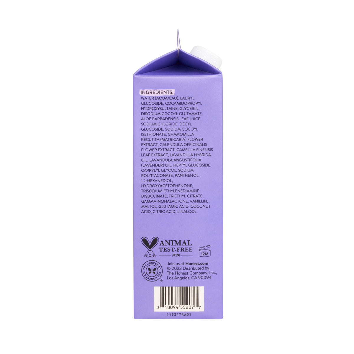 Daily Care Bubble Bath, Carton Refill for daily home and personal routines with bath body and hygiene