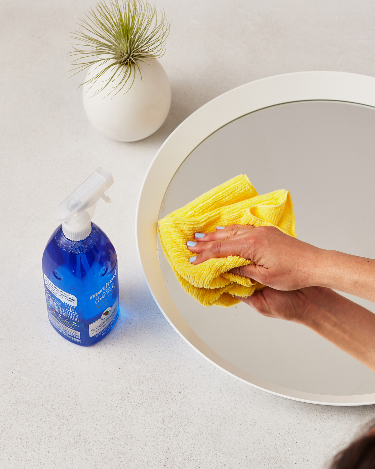 Practical Living Glass Cleaner for daily home and personal routines with cleaning laundry and paper products