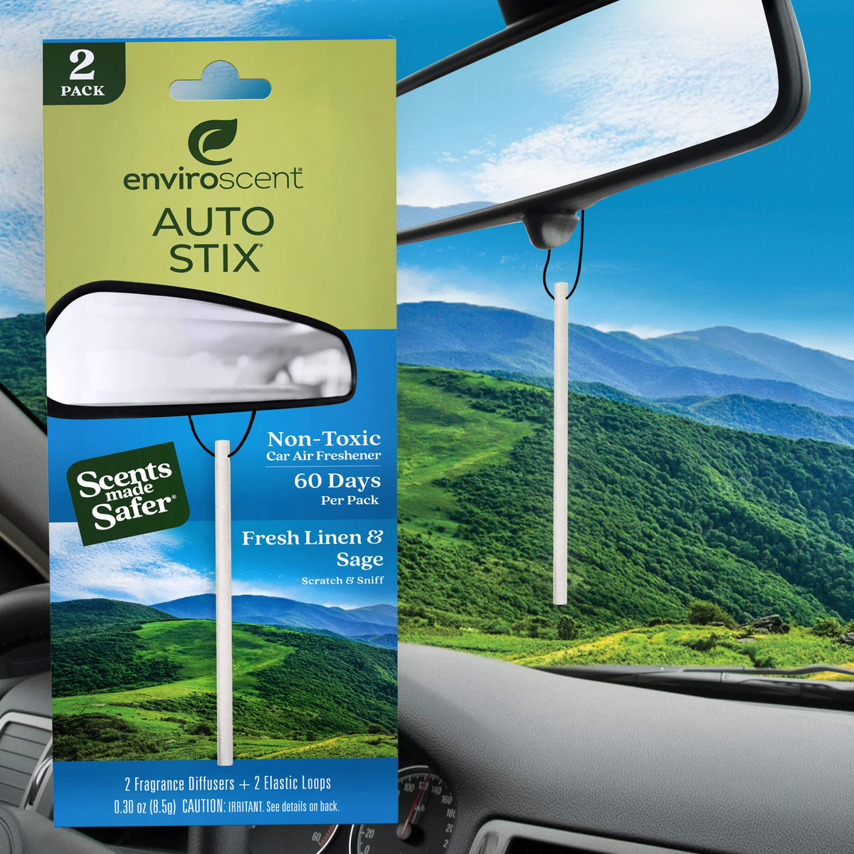 Daily Care Auto Air Freshener Stix for daily home and personal routines with general everyday essentials