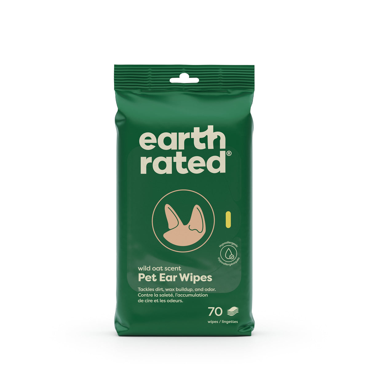 Hypoallergenic Dog Ear Cleansing Wipes