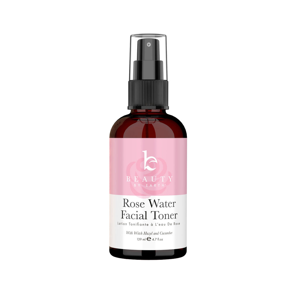 Facial Toner with Witch Hazel & Rose Petal Water