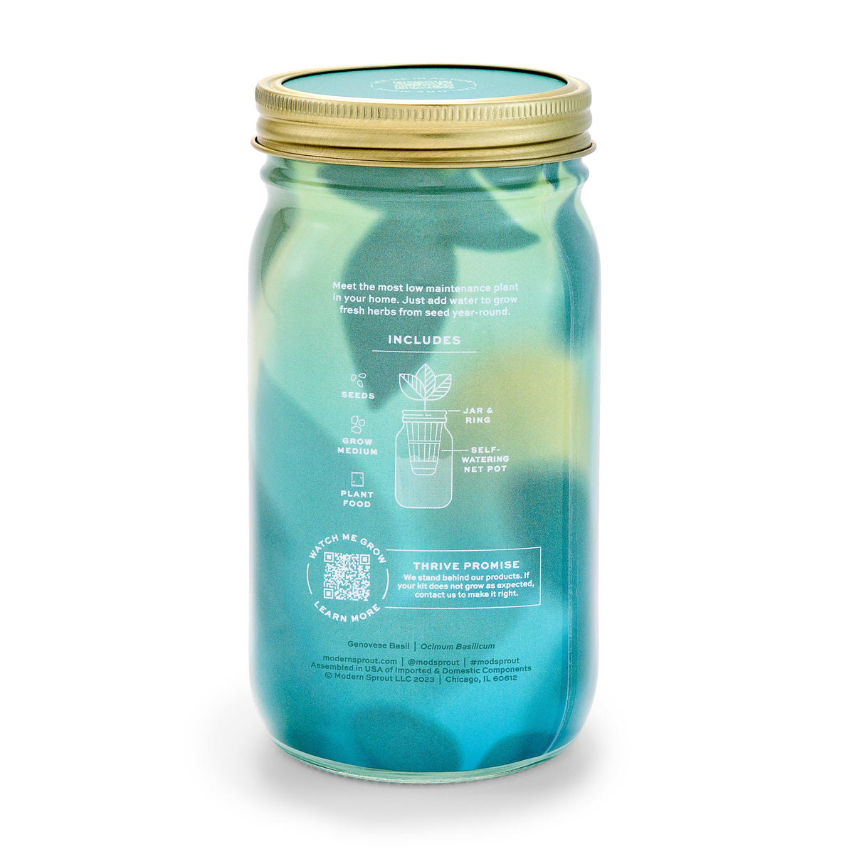 Routine Ready Garden Jar for daily home and personal routines with garden plant and outdoor supplies