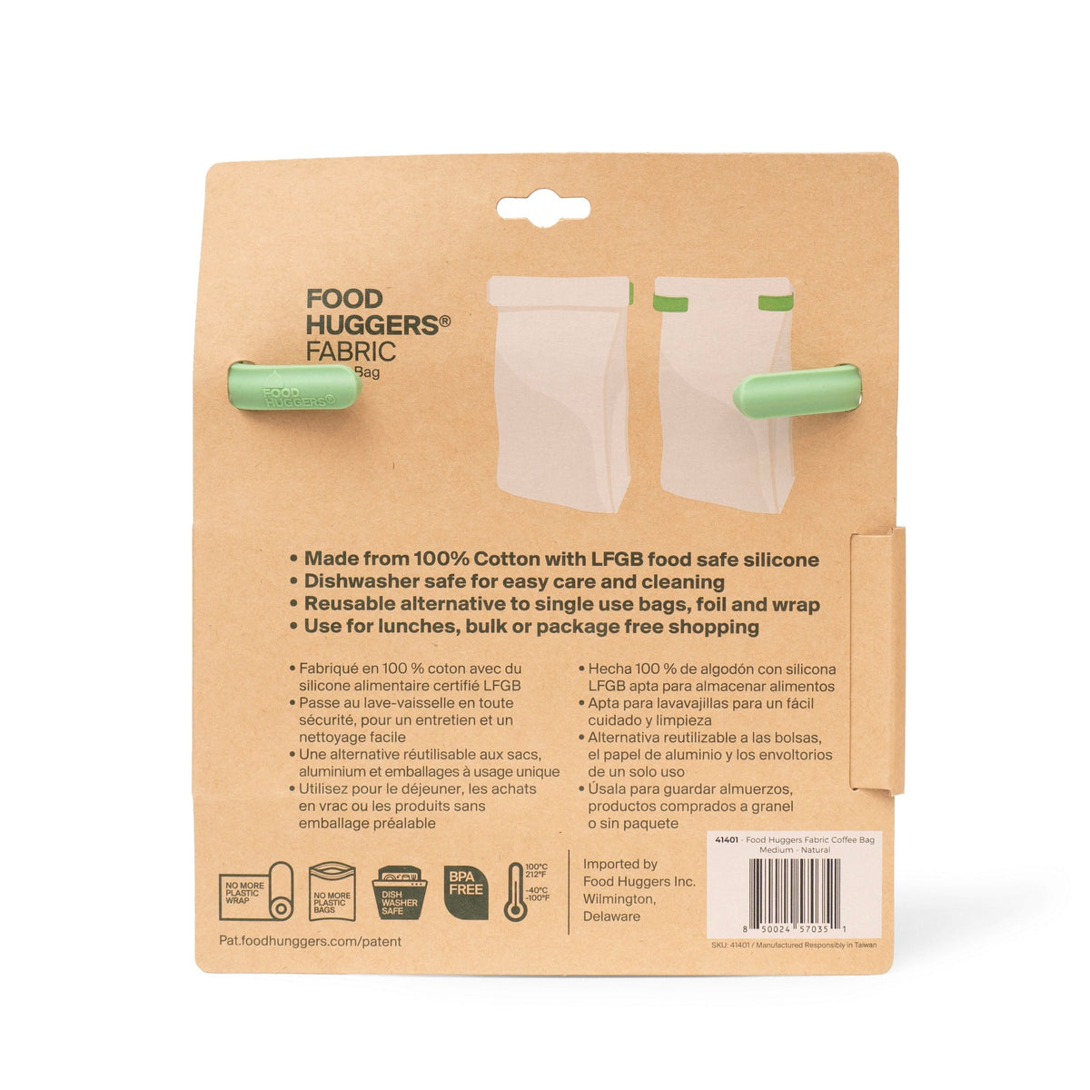 Routine Ready Fabric and Silicone Coffee Bag for daily home and personal routines with cookware food storage and kitchen tools