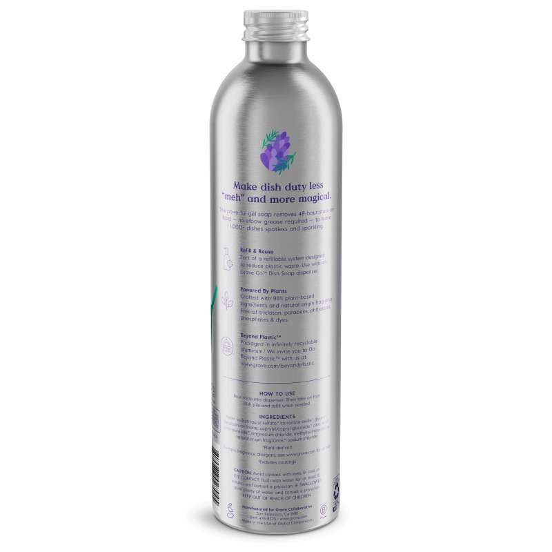 Everyday Home Dish Soap Refill, Gel Tough on Grease and Grime for daily home and personal routines with cleaning laundry and paper products