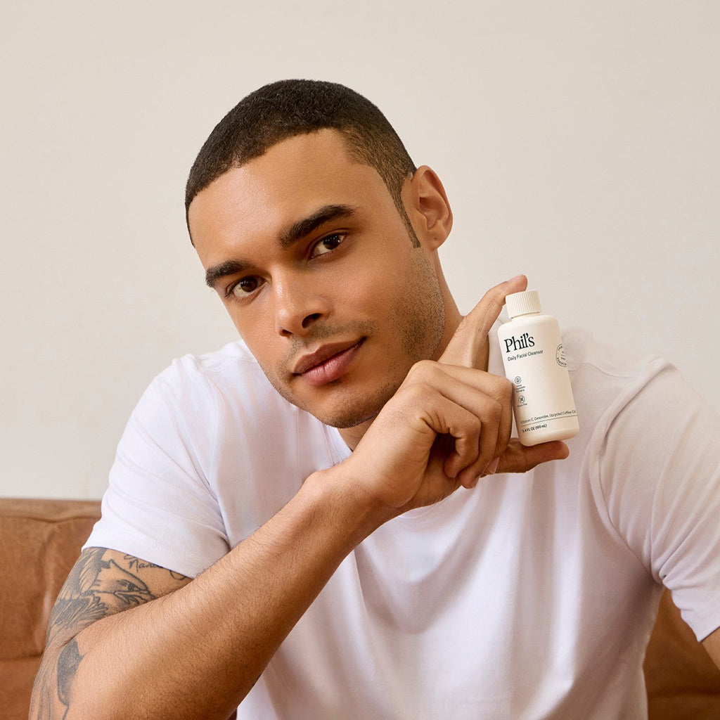 Home Essentials Daily Facial Cleanser for daily home and personal routines with facial skin and sun care