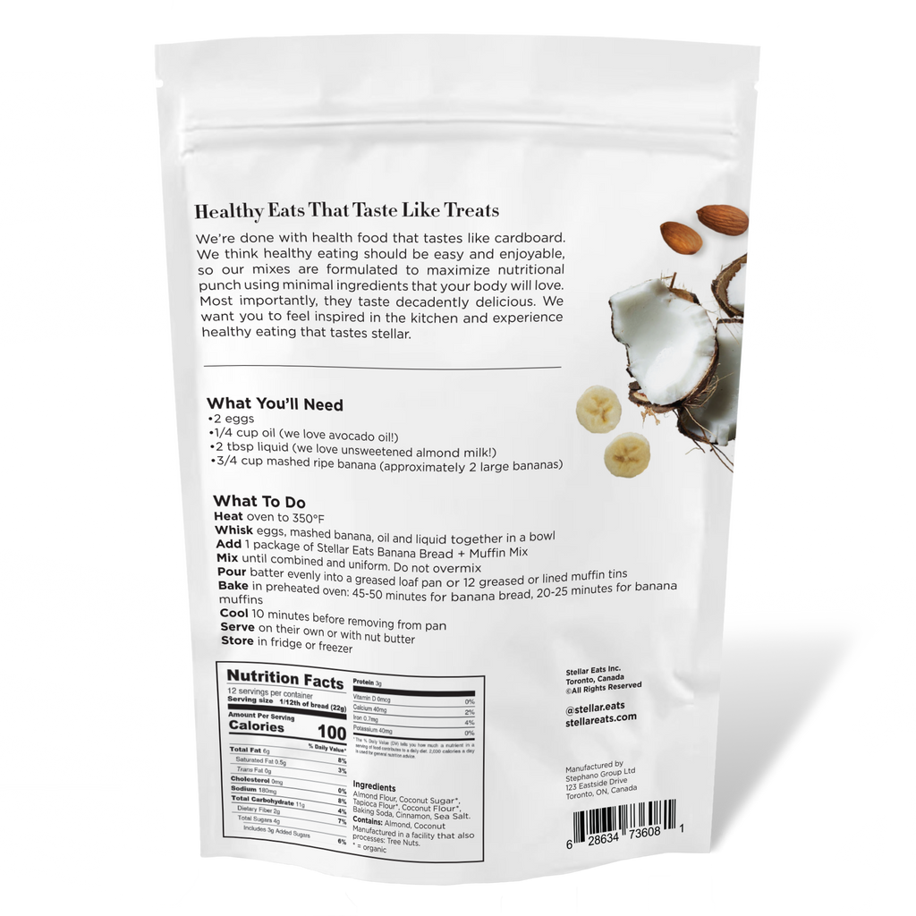 Everyday Home Grain-included Banana Bread + Muffin Mix for daily home and personal routines with general everyday essentials