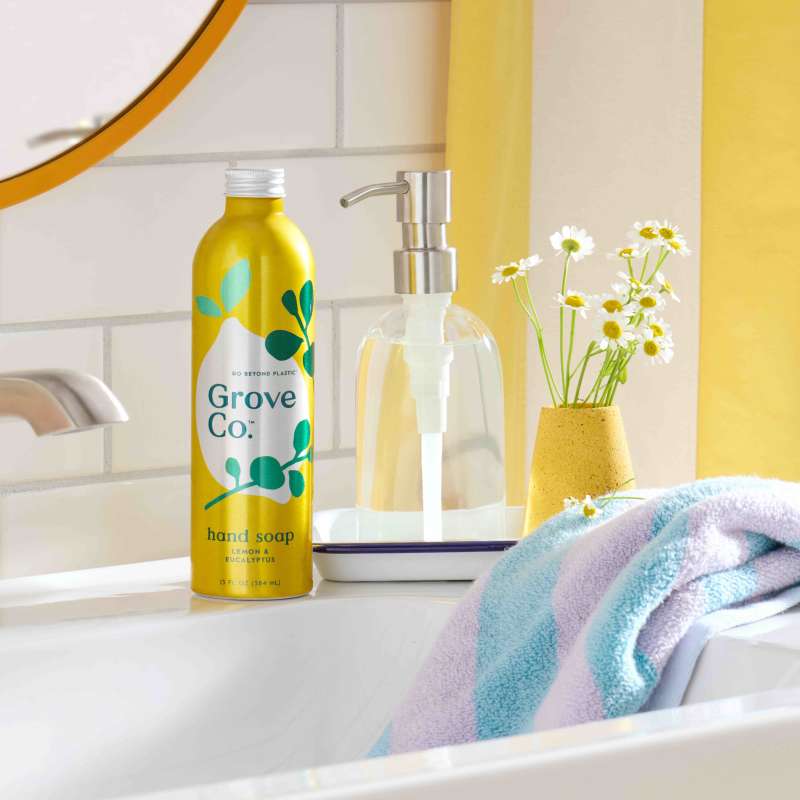 Practical Living Hydrating Hand Soap, Refill - Softens Hands with Every Wash for daily home and personal routines with bath body and hygiene
