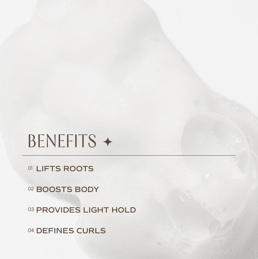 Routine Ready I Create Lift Volumizing Foam for daily home and personal routines with hair care