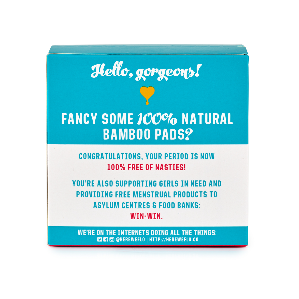 Everyday Home Flo Organic Bamboo Night Period Pads Winged for daily home and personal routines with bath body and hygiene