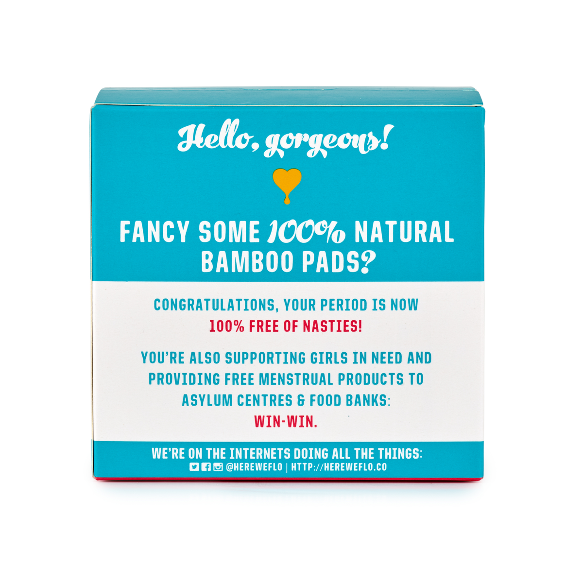 Everyday Home Flo Organic Bamboo Night Period Pads Winged for daily home and personal routines with bath body and hygiene