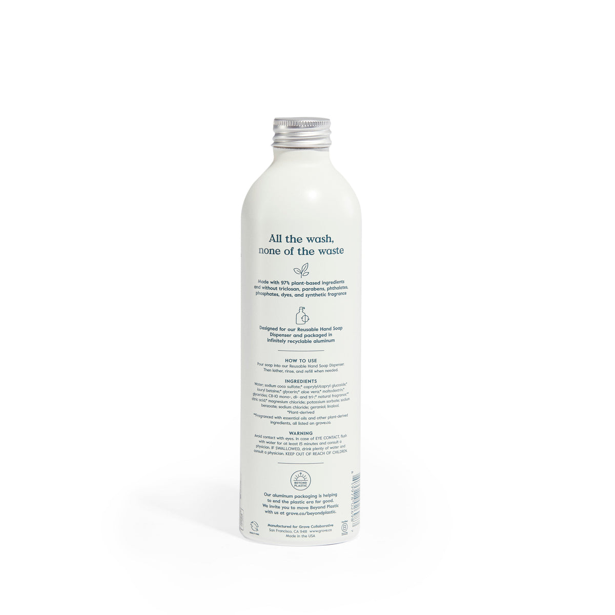 Practical Living Hydrating Hand Soap, Refill - Softens Hands with Every Wash for daily home and personal routines with bath body and hygiene