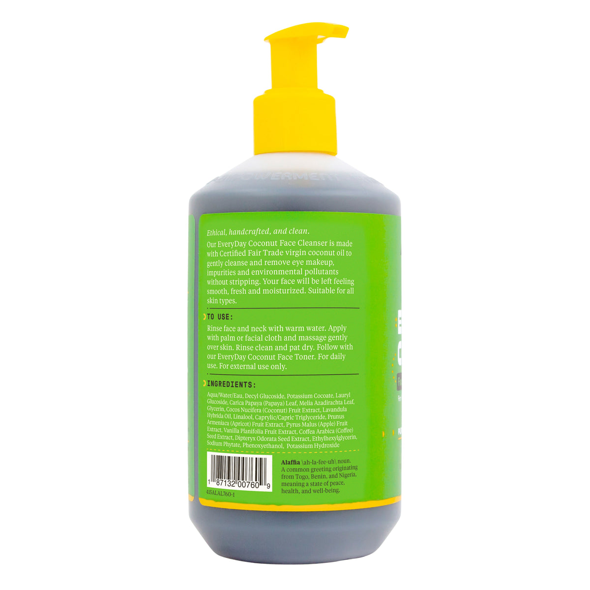 Home Essentials Everyday Coconut Face Cleanser for daily home and personal routines with facial skin and sun care