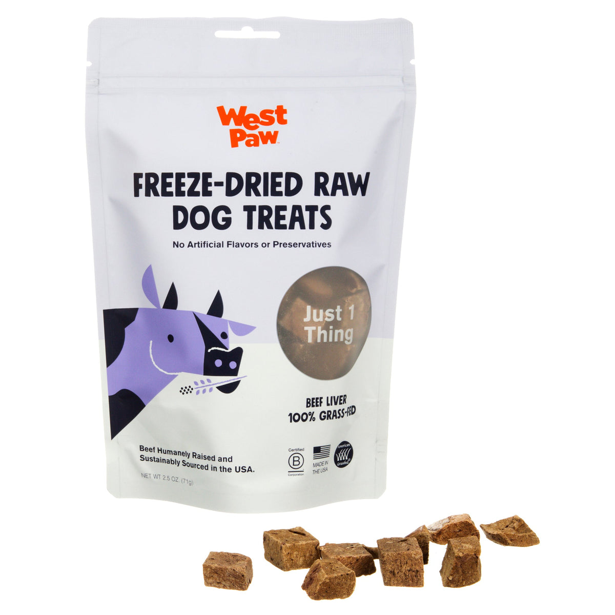 Beef Liver Freeze Dried Raw Single Ingredient Dog Treats