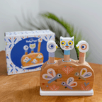Everyday Home Baby Popi Pop-Up Puzzle Toy made from FSC Certified Wood for daily home and personal routines with baby care and kids products