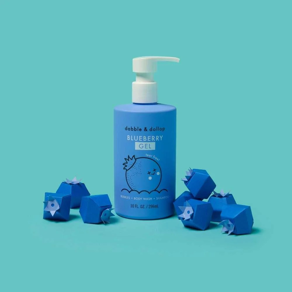 Practical Living 3-in-1 Gel Shampoo, Body Wash and Bubble Bath for daily home and personal routines with hair care