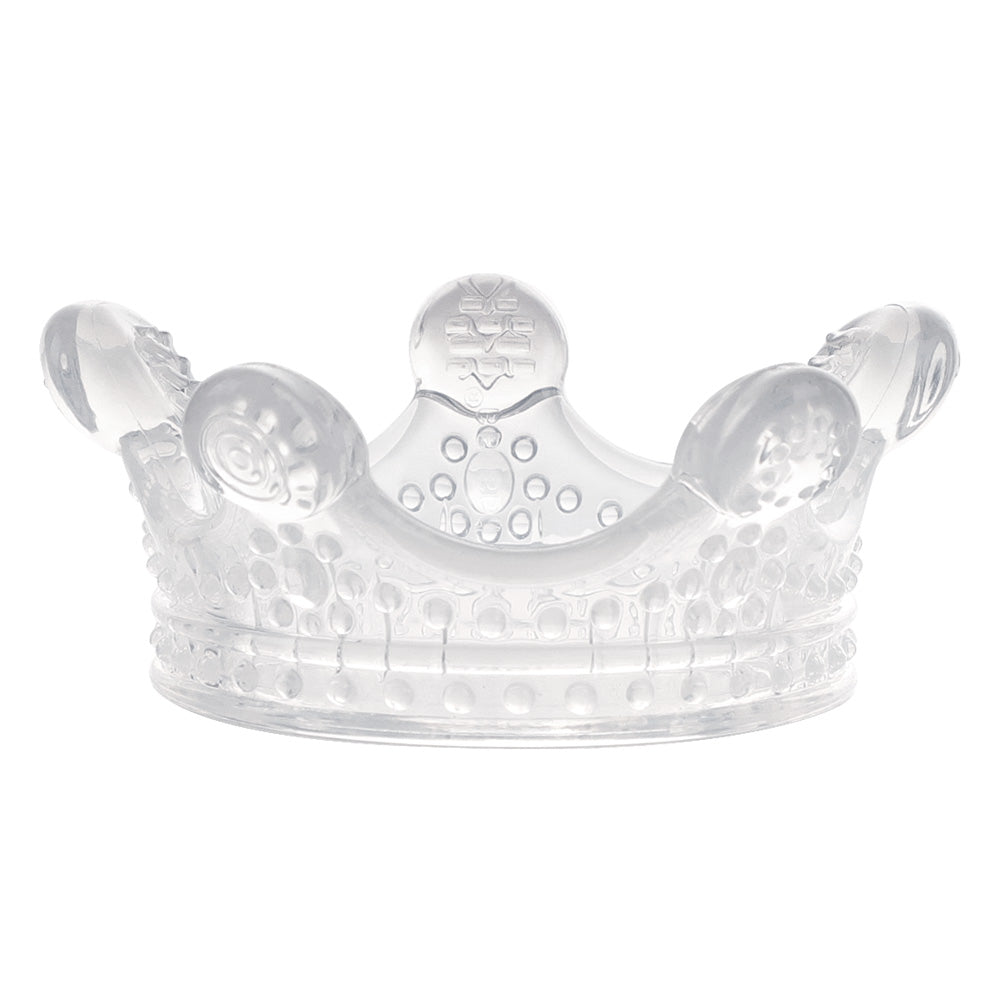 Routine Ready fully Food Grade Silicone Sensory Development Crown Teether for daily home and personal routines with baby care and kids products