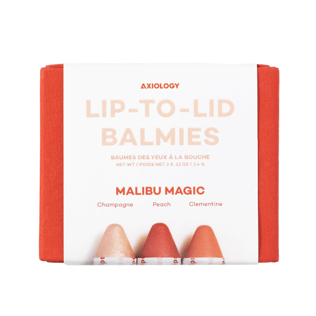 Everyday Home Lip-to-Lid Balmie Trio - Malibu Magic for daily home and personal routines with general everyday essentials