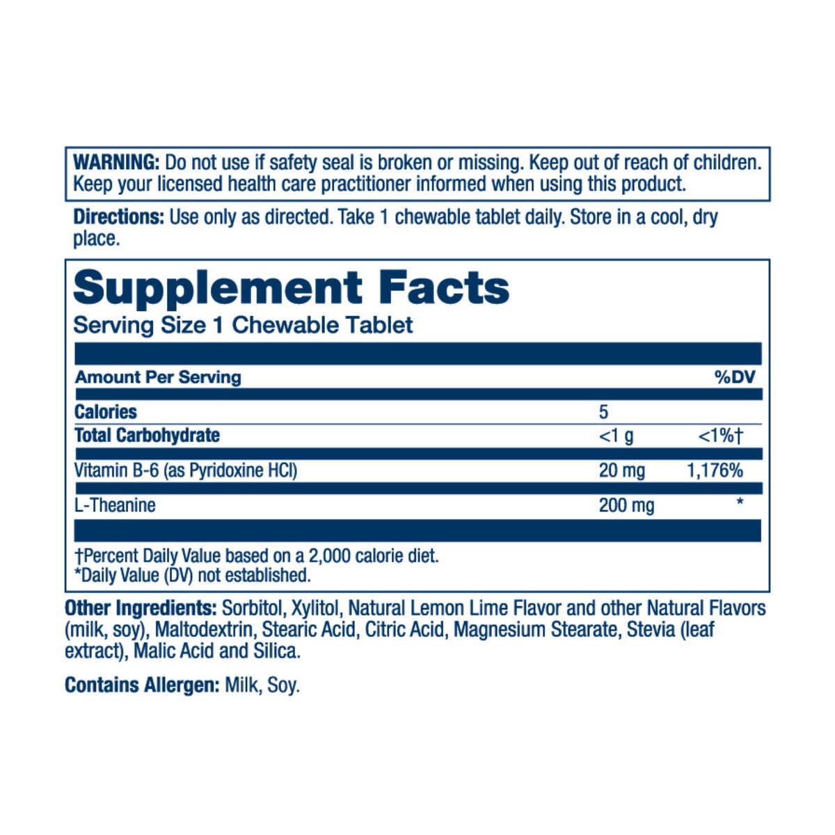 Routine Ready L-Theanine, 200 mg for daily home and personal routines with general everyday essentials