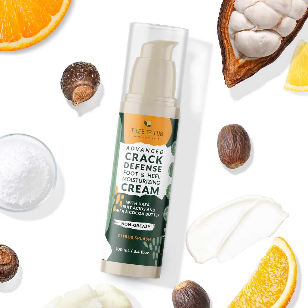 Daily Care Advanced Crack Defense Deep Moisturizing Heel and Foot Cream for daily home and personal routines with general everyday essentials