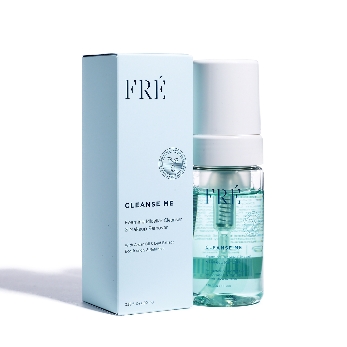 Routine Ready CLEANSE ME Foaming Micellar Water for daily home and personal routines with facial skin and sun care