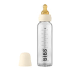 Daily Care Glass Baby Bottle with Natural Rubber Nipple Set - Medium Flow 2+ Months for daily home and personal routines with baby care and kids products
