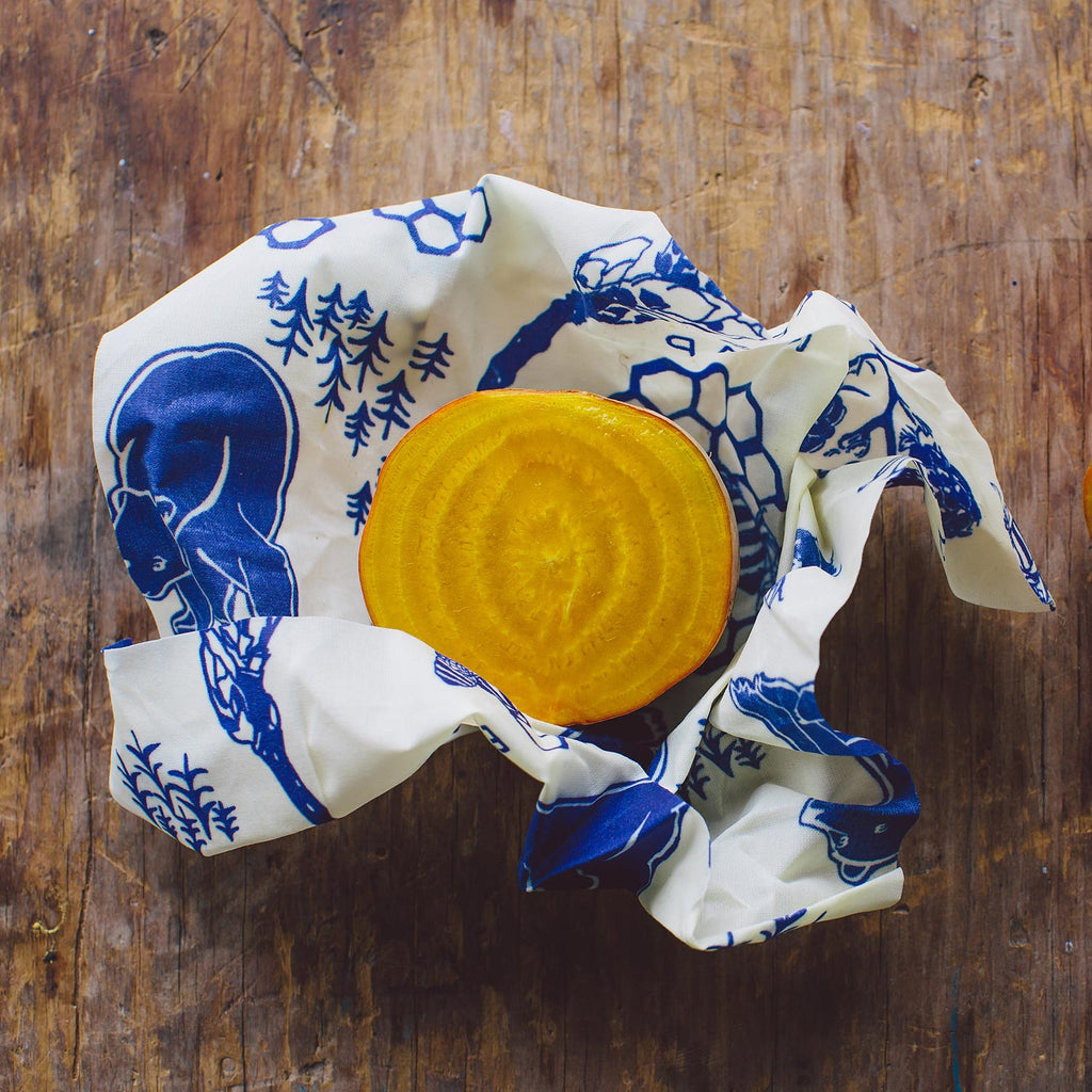 Practical Living Beeswax Wrap for Food - Medium for daily home and personal routines with pantry foods and beverages
