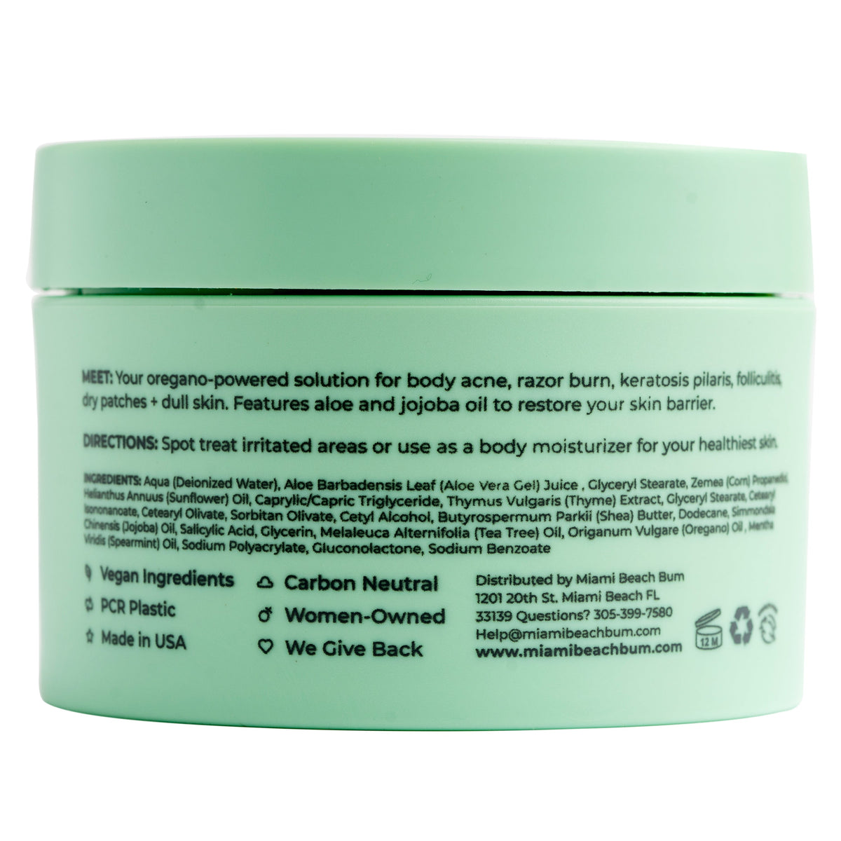Daily Care Bum + Body Cream for daily home and personal routines with general everyday essentials