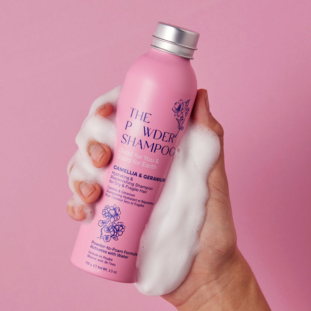 Daily Care Hydrating and Replenishing Powder Shampoo for daily home and personal routines with hair care