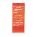 Practical Living Arnica Muscle Massage Oil for daily home and personal routines with pantry foods and beverages