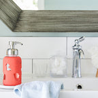Practical Living Kids Foaming Hand Soap Glass Dispenser for daily home and personal routines with bath body and hygiene