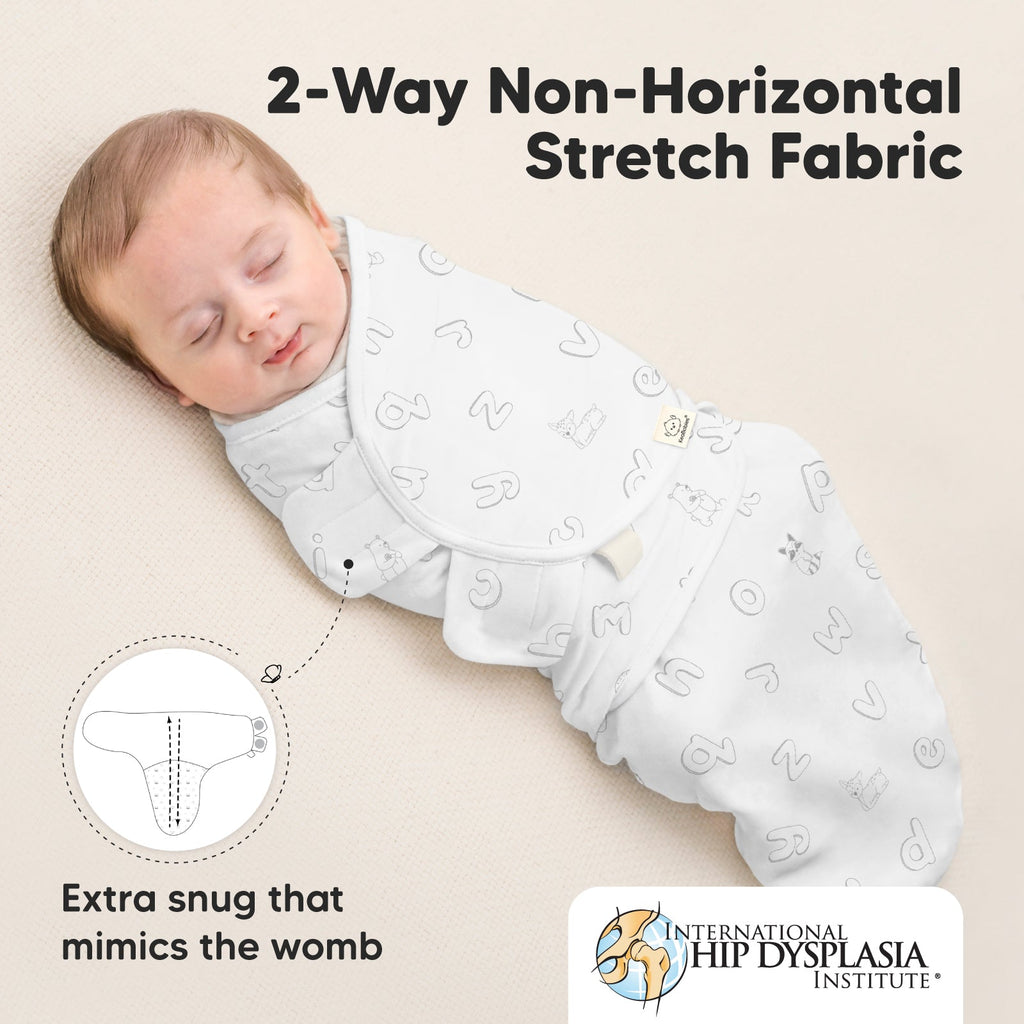 Practical Living GOTS Certified, fully Organic Cotton Soothe Swaddle Wraps, Set of 3 for daily home and personal routines with general everyday essentials