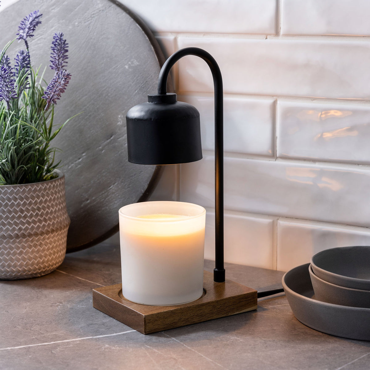 Everyday Home Arched Candle Warmer Lamp for daily home and personal routines with home organization and everyday goods