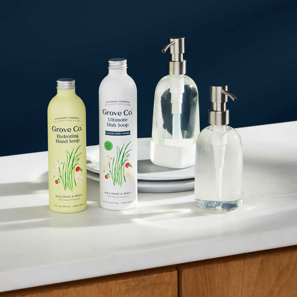 Practical Living Hydrating Hand Soap, Refill - Softens Hands with Every Wash for daily home and personal routines with bath body and hygiene