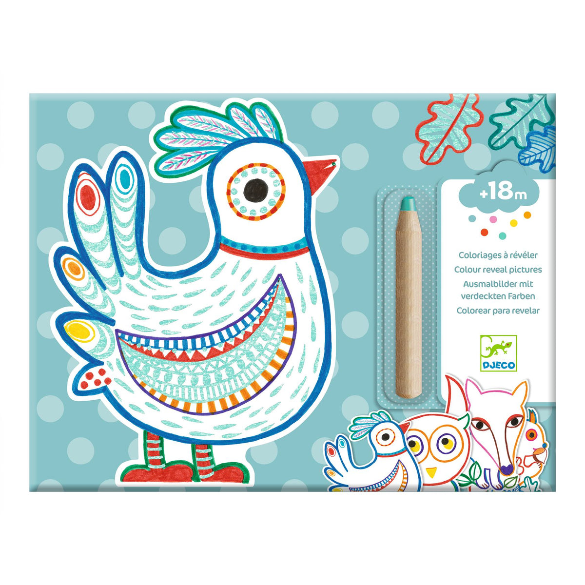 Forest Friends to Discover Coloring made with FSC® Certified Paper