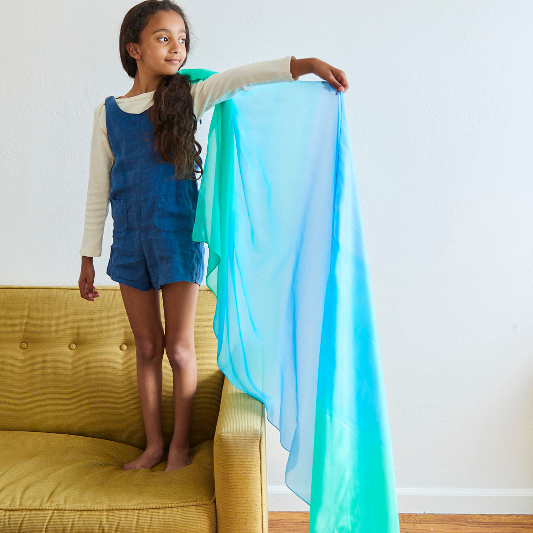 Everyday Home Giant Playsilk for Open-Ended, Imaginative Play for daily home and personal routines with baby care and kids products