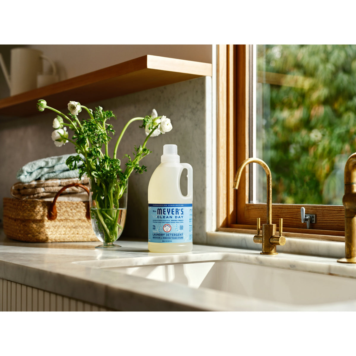 Daily Care Laundry Detergent for daily home and personal routines with cleaning laundry and paper products