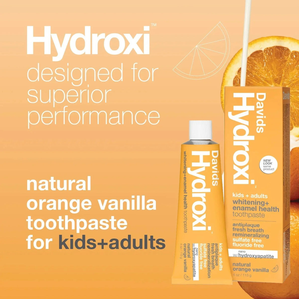 Home Essentials Kids + Adults Toothpaste Hydroxi Whitening + Enamel Health for daily home and personal routines with oral care
