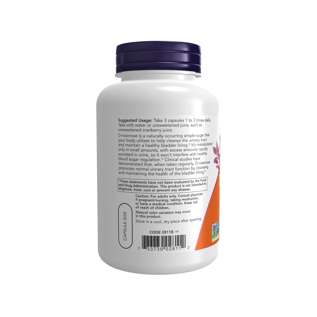 Practical Living D-Mannose 500MG - For Healthy Urinary Tract for daily home and personal routines with general everyday essentials