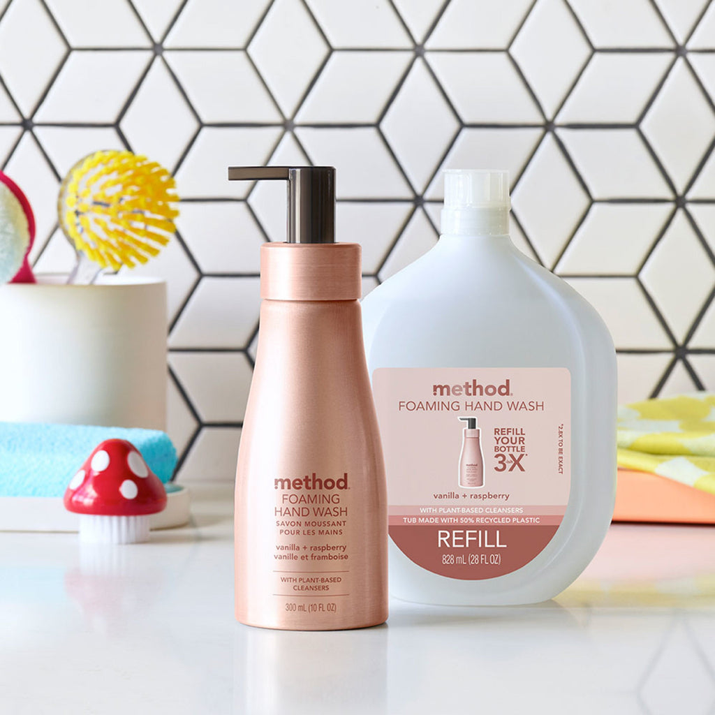 Home Essentials Aluminum Foaming Hand Soap for daily home and personal routines with bath body and hygiene