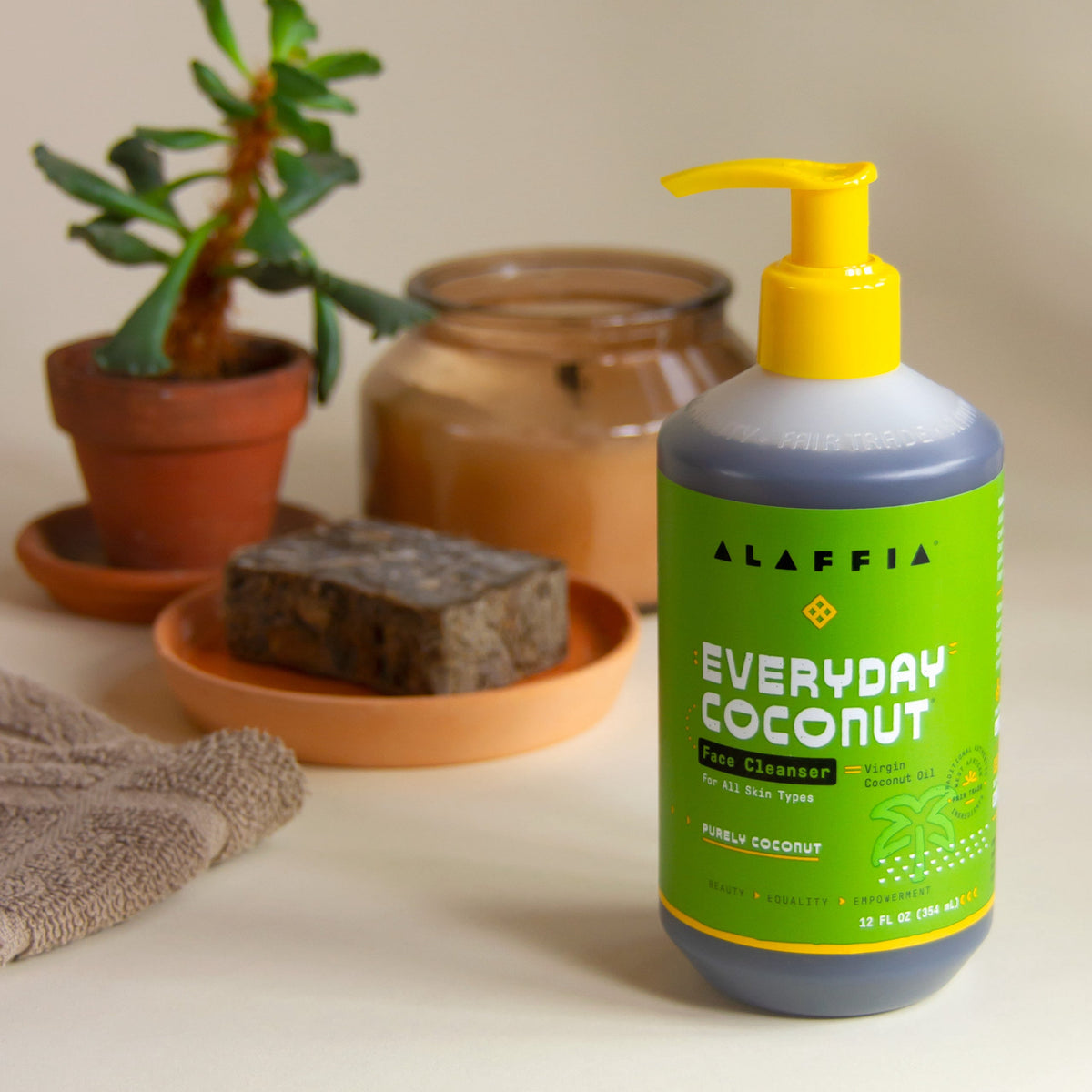 Home Essentials Everyday Coconut Face Cleanser for daily home and personal routines with facial skin and sun care